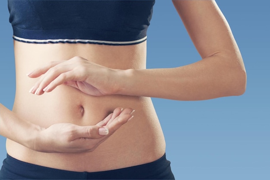 Premium Photo | Beautiful female belly. pretty woman cares for the stomach. healthcare, digestion,